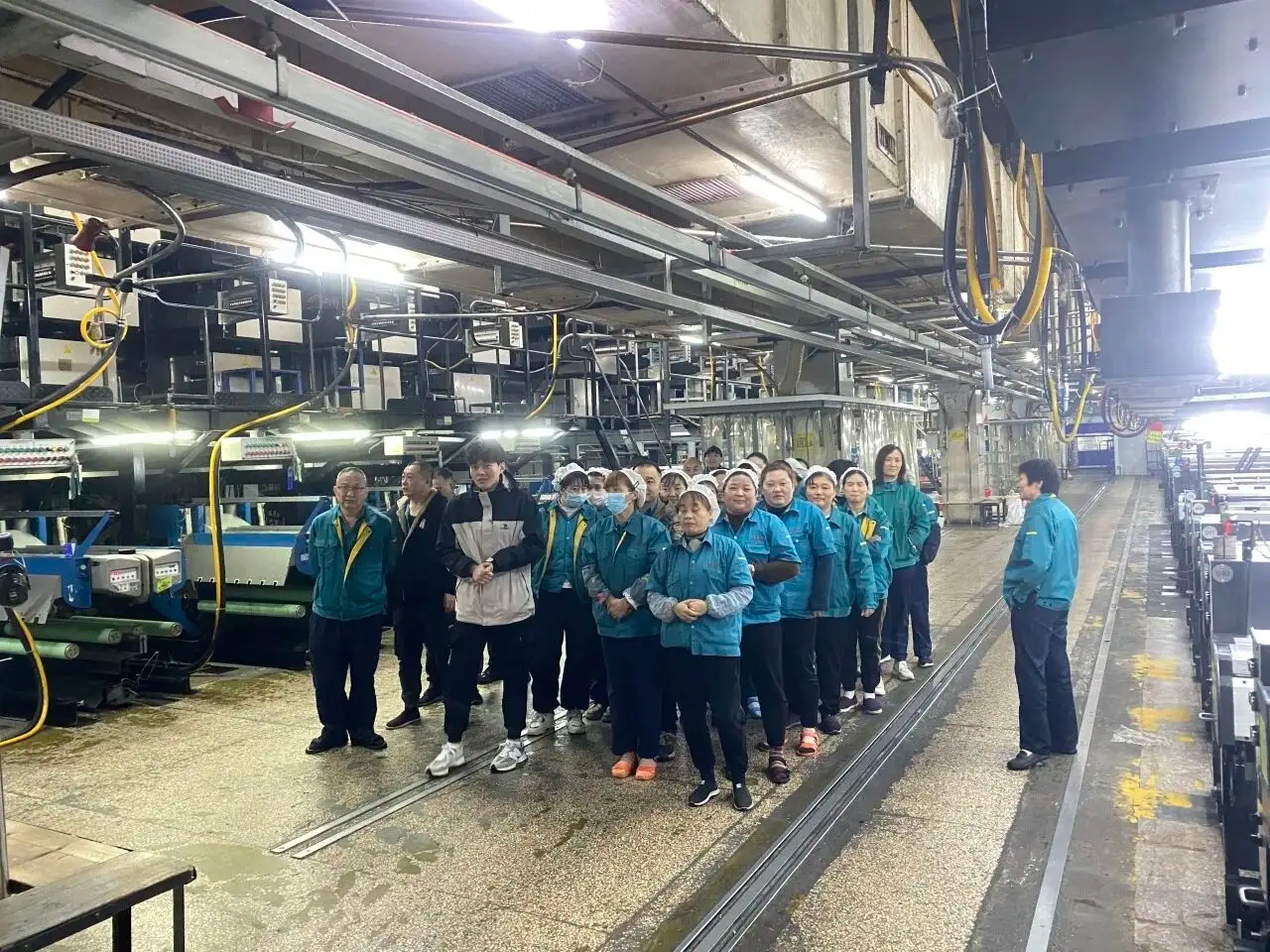 O poliéster Changshu realiza un simulacro de evacuación de emerxencia